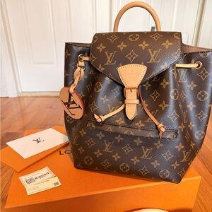 Louis Vuitton Montsouris PM Monogram Canvas Backpack